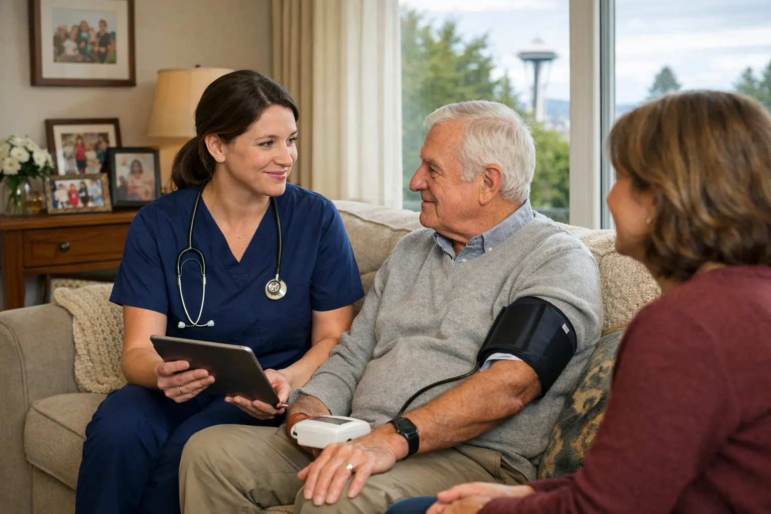 home care types, and senior age milestones.